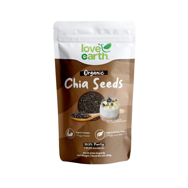 Love Earth Organic Chia Seeds 168g (highest price)