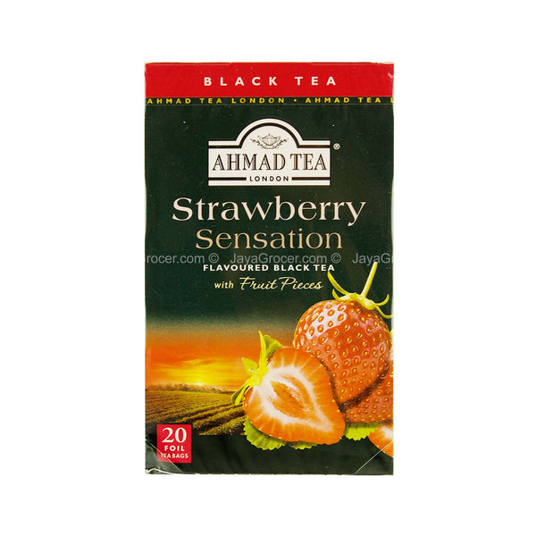 Ahmad Tea Strawberry Sensation Fruit Black Tea 20pcs/pack (highest price)