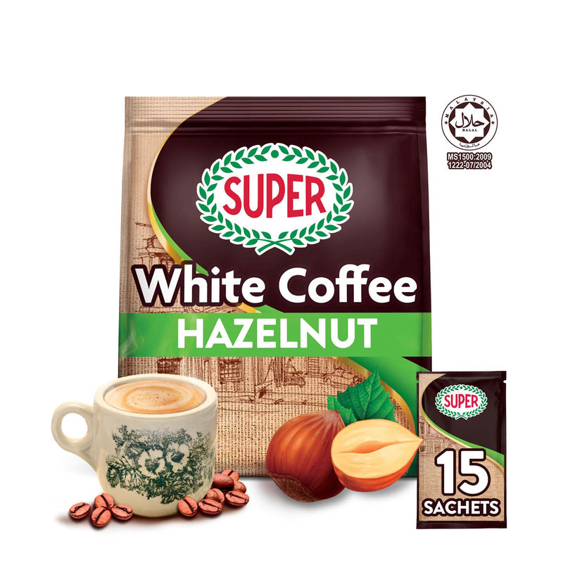 Super Cha Roast White Coffee Hazelnut 36g x 15