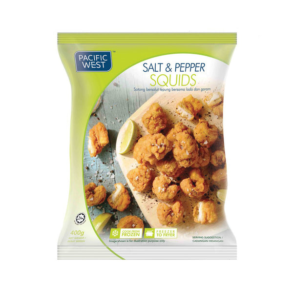 Pacific West Salt and Pepper Squid 400g (highest price)