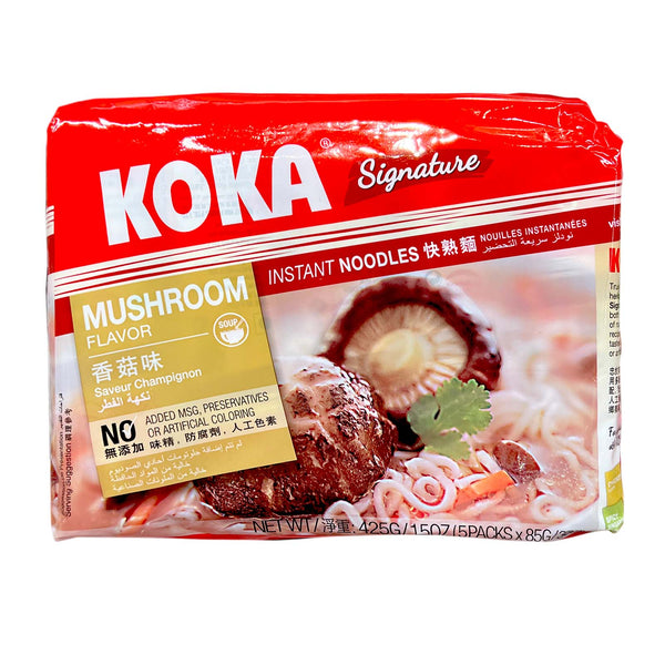 Koka Mushroom Flavor Instant Noodles 85g x 5 (highest price)