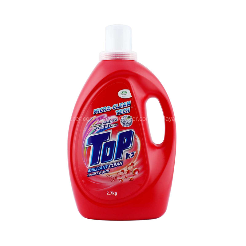 Top Brilliant Clean Red Liquid Detergent 2.5kg