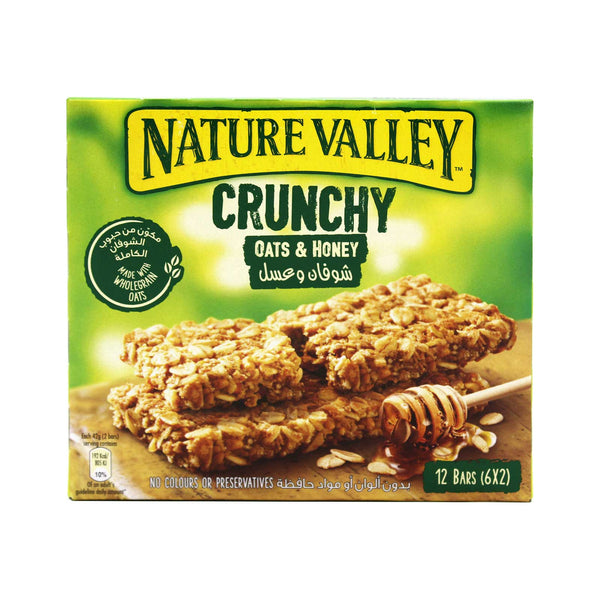 Nature Valley Oats and Honey Crunchy Granola Bars 252g