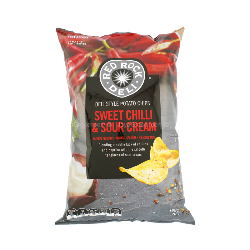 Red Rock Deli Sweet Chili and Sour Potato Chips 165g