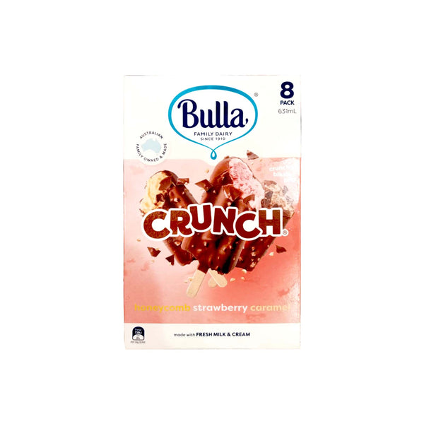 Bulla Crunch Ice Cream Sticks 8pcs/pack (highest price)