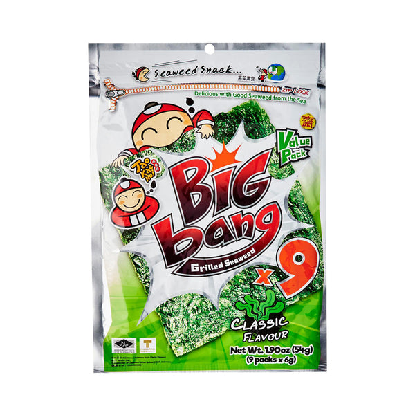 Tao Kae Noi Big Bang Classic Flavour Grilled Seaweed 50g (highest price)