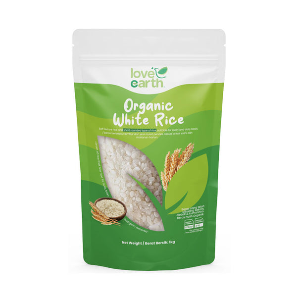 Love Earth Organic White Rice 1kg (highest price)