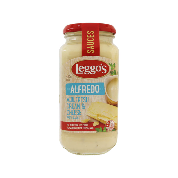 Leggos Alfredo with Fresh Cream and Cheese Pasta Sauce 490g