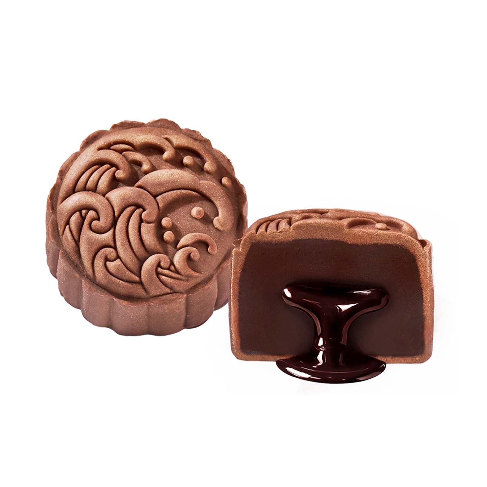 Oversea Momoyama Chocolate Lava Mooncake 1pack