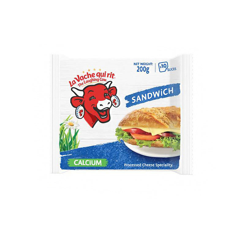 The Laughing Cow Sandwich Cheese Slices 200g
