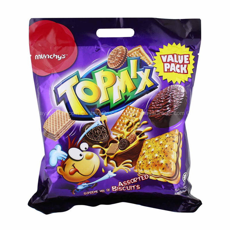 Munchys Topmix  Supreme Mix of Assorted Biscuits 500g