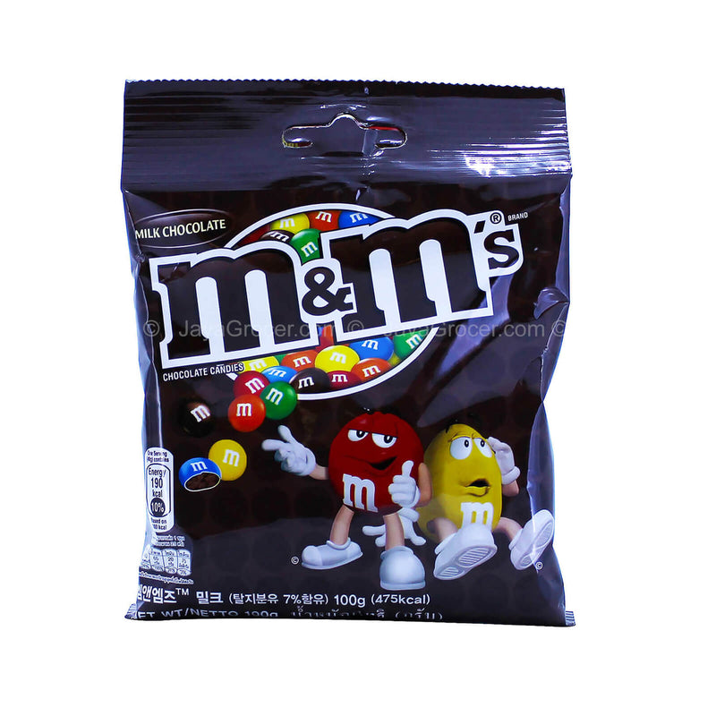 M&M Plain Chocolate Candies 90g