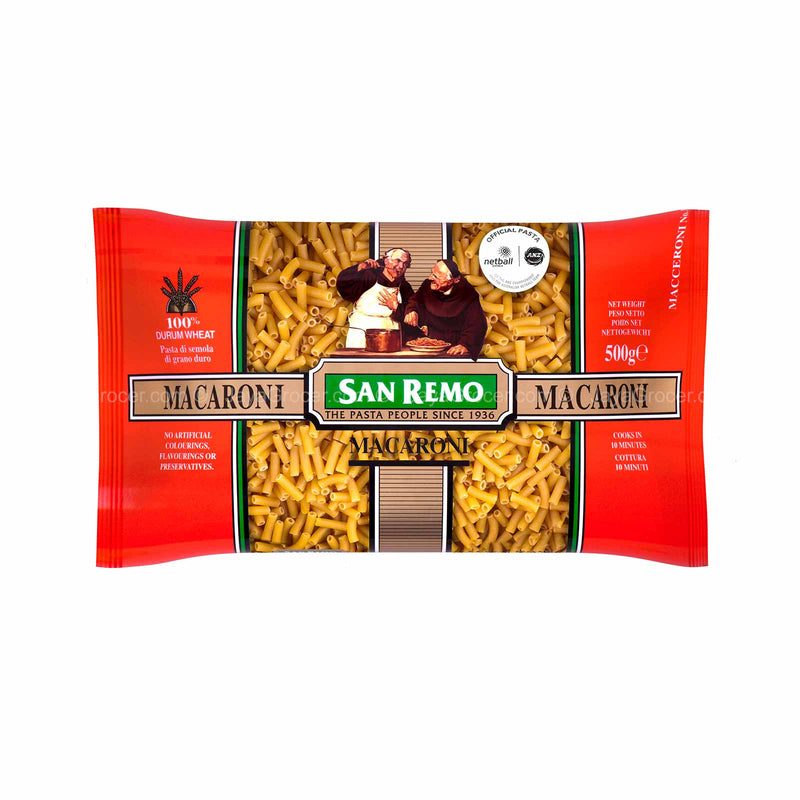 San Remo Dry Pasta Macaroni 500g