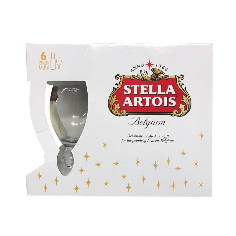 Stella Artois Gift Pack 330ml x 6