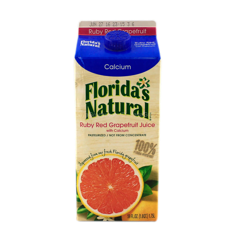 Floridas Natural Ruby Red Grapefruit Juice With Calcium 1.5L
