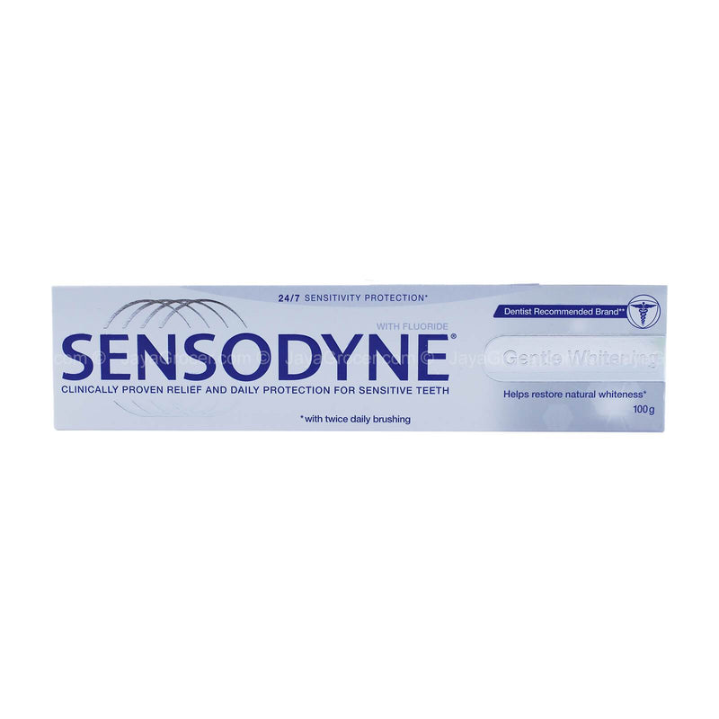 Sensodyne Gentle Whitening Fluoride Toothpaste 100g