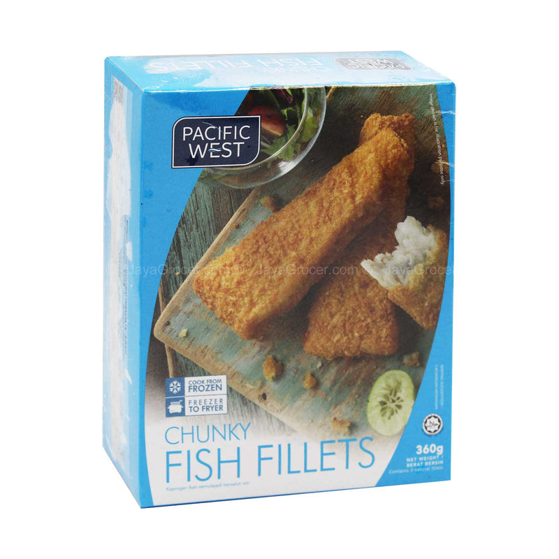 Pacific West Chunky Fish Fillets 360g