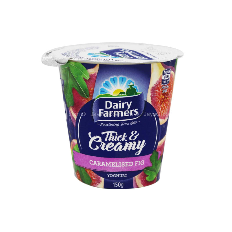 Dairy Farmers Thick & Creamy Caramelised Fig Yoghurt 150g