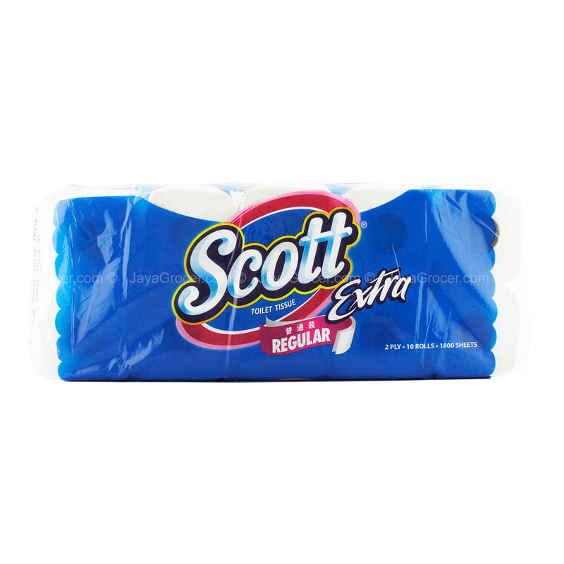 Scott Extra Soft Bath Tissue 180pcs x 10