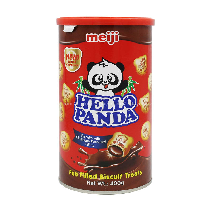 Meiji Hello Panda Biscuits with Chocolate Flavoured Filling 400g
