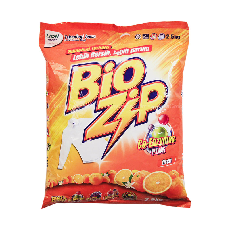 BioZip Orange Detergent Powder 2.3kg