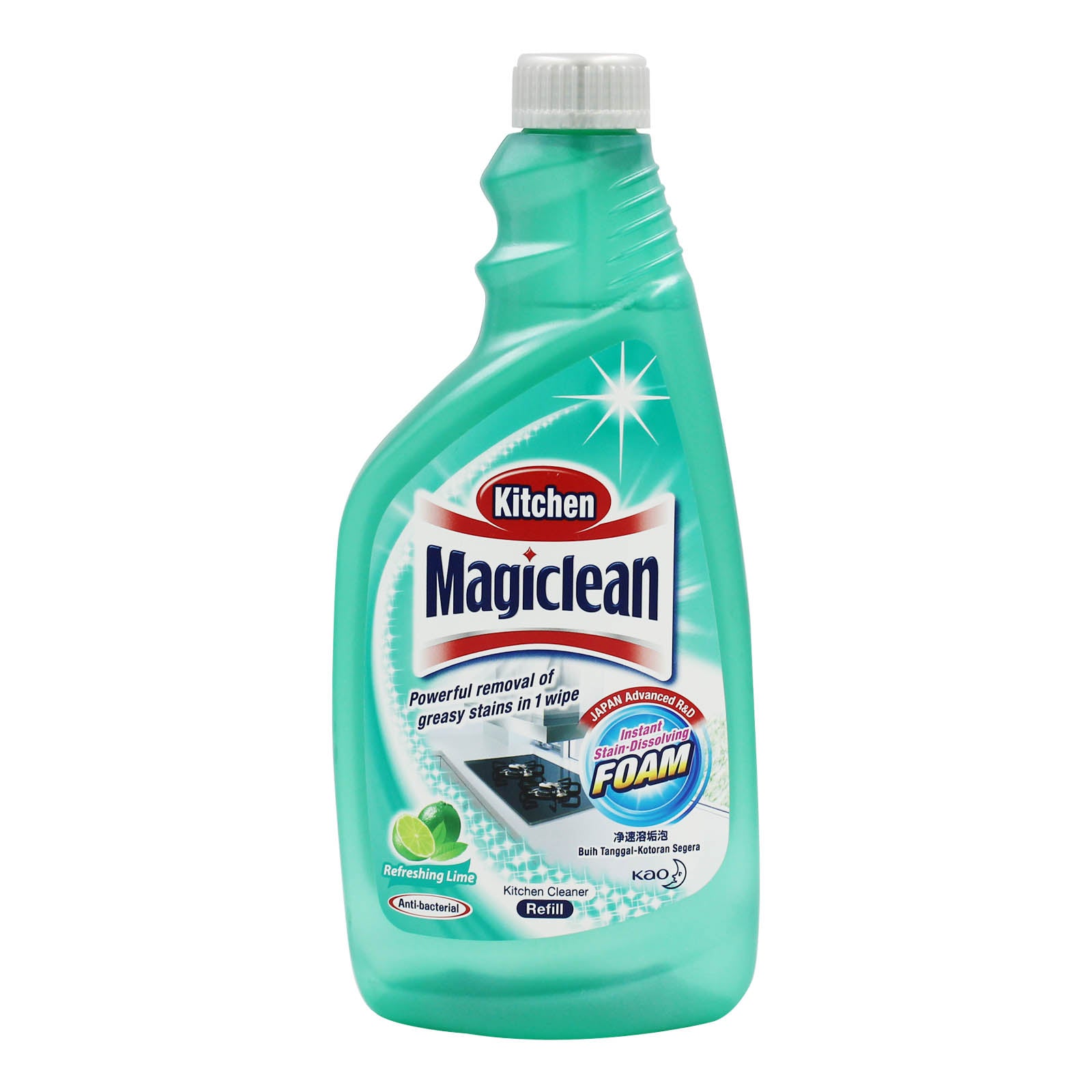 MAGICLEAN KITCHEN R/LIME REFILL 500ML*1 – Jaya Grocer | The Starling