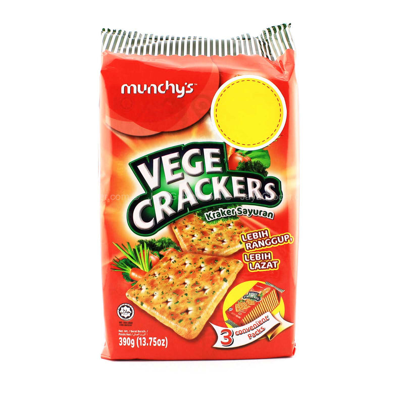 Munchy Vegetable Crackers 390g