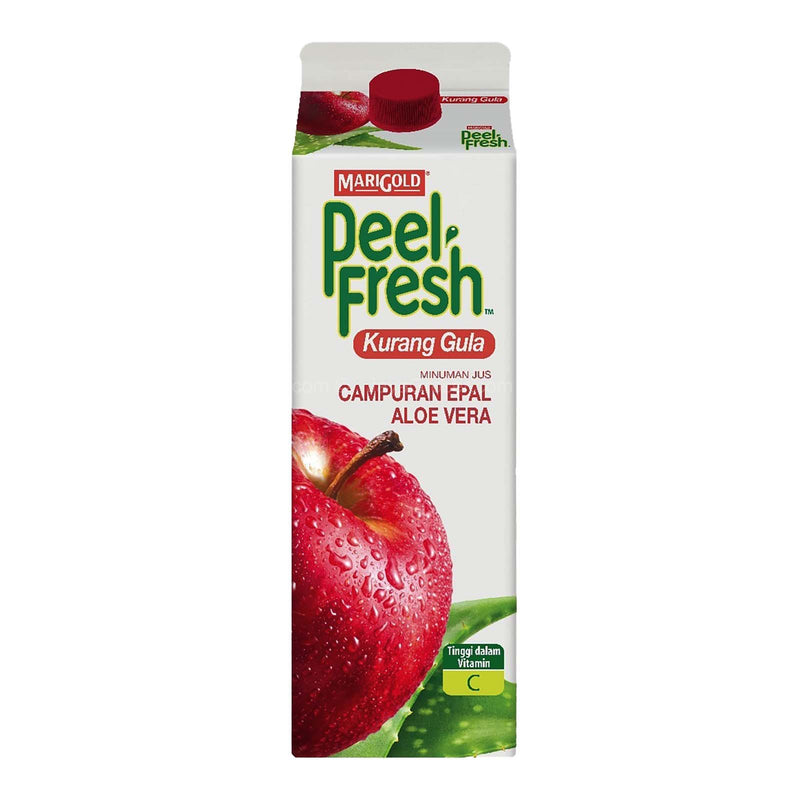 Marigold Peel Fresh Less Sugar Apple Aloe Vera Juice 1L