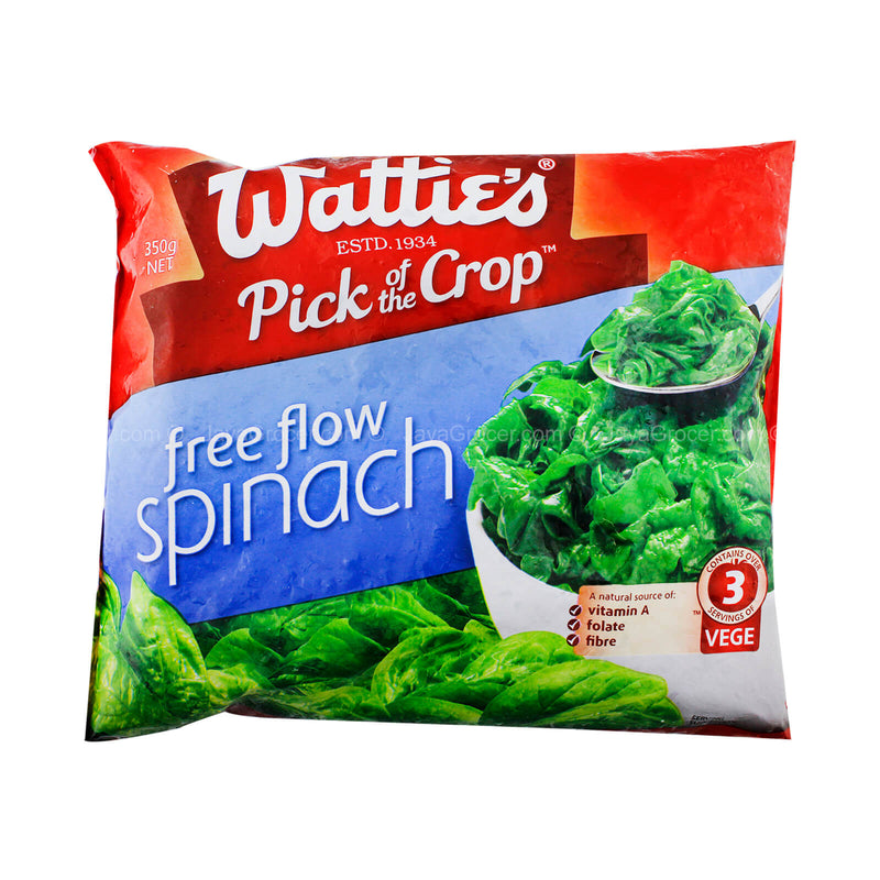 Wattie’s Free Flow Spinach 350g