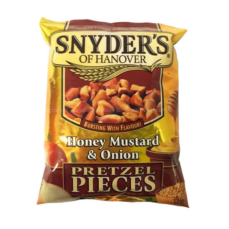 Snyder?s Honey Mustard and Onion Flavoured Pretzel Pieces 125g