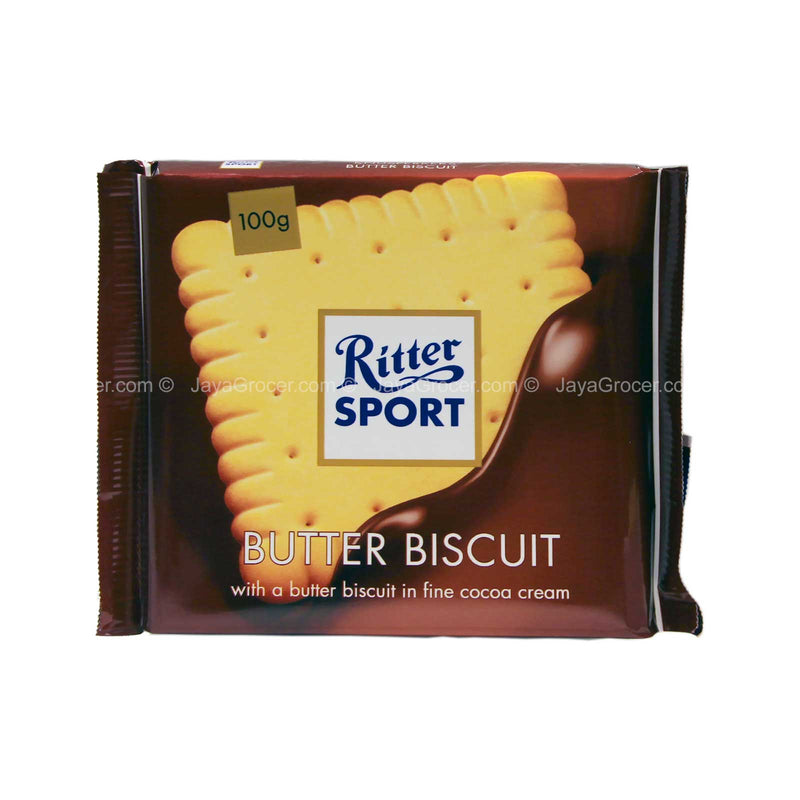 Ritter Sport Butter Biscuit Chocolate Bar 100g