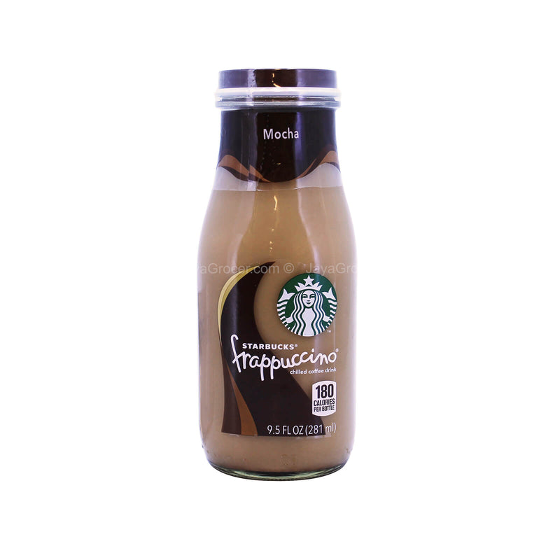 Starbucks Bottled Mocha Frappuccino Chilled Coffee Drink 281ml