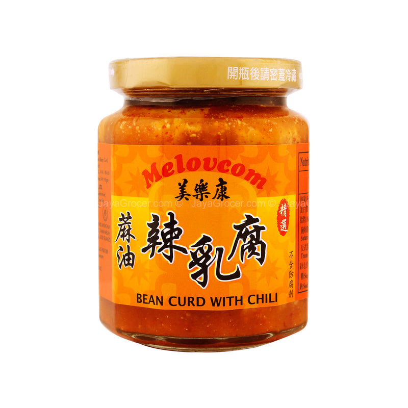MELOVCOM BEAN CURD WITH CHILLI 280G *1