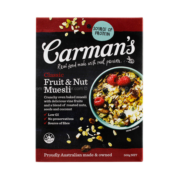 Carmans Classic Fruit Muesli 500g