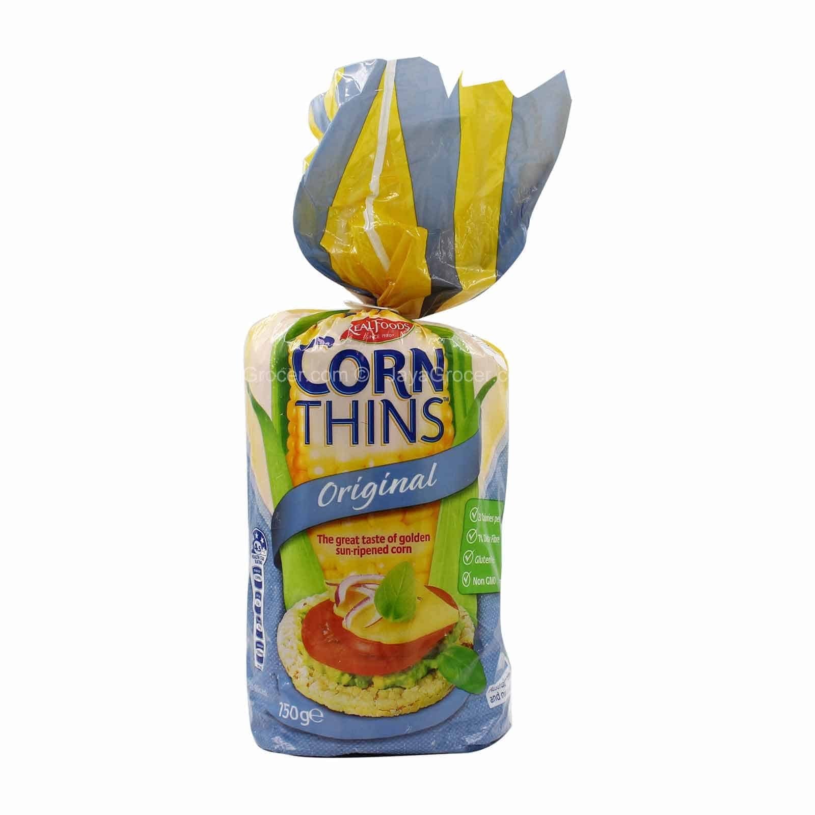 Real Foods Original Corn Thins 150g