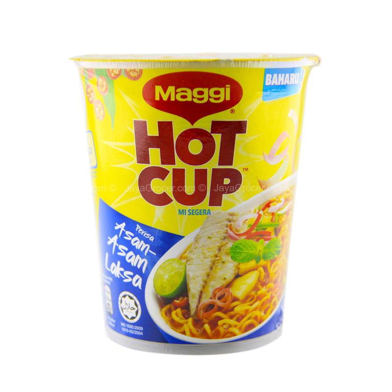 Maggi Hot Cup Asam Laksa Instant Noodle 60g