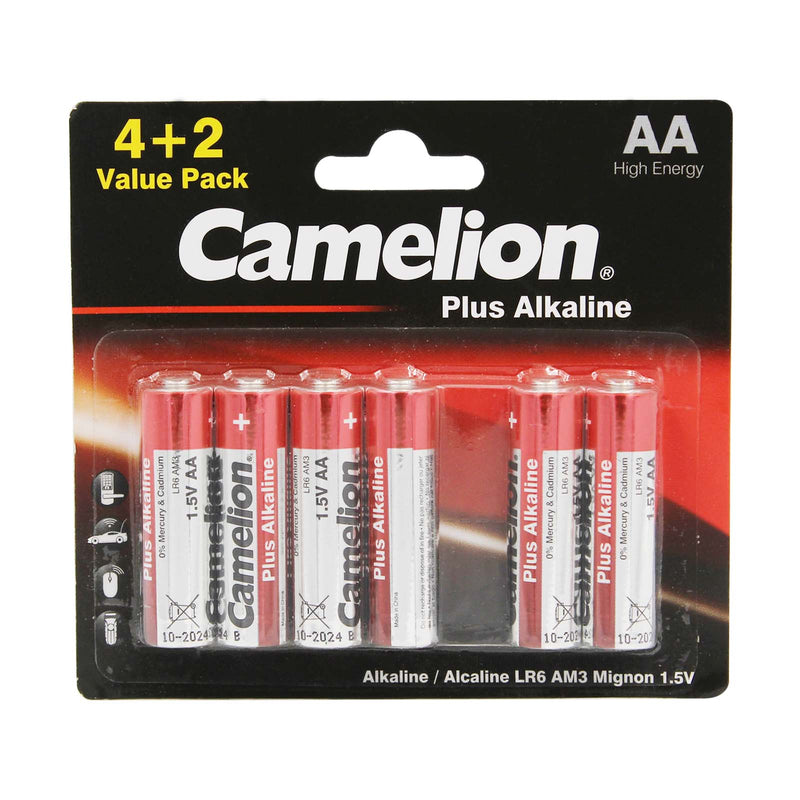 Camelion Plus Alkaline 1.5V AA Battery 1pack