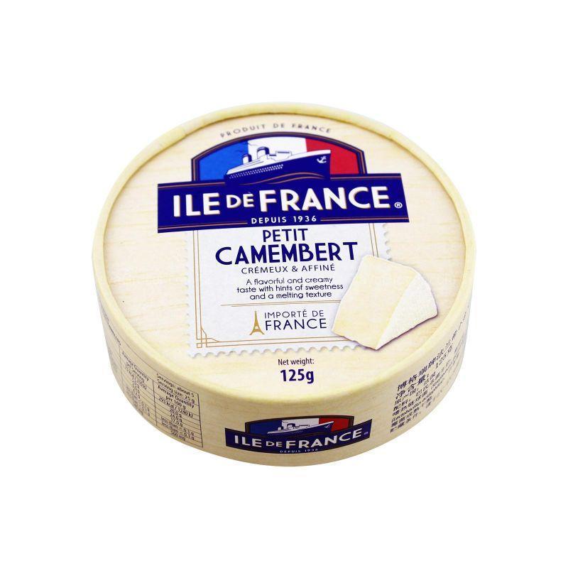 Ile De France Petit Camembert Cheese (Soft Ripened Cheese) 125g