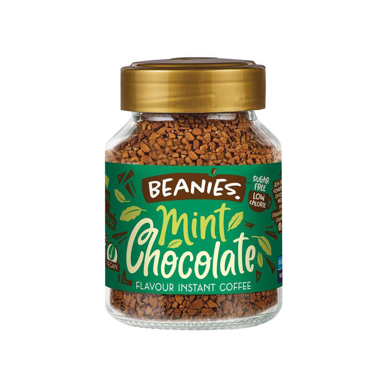 Beanies Mint Chocolate Instant Flavour Coffee 50g