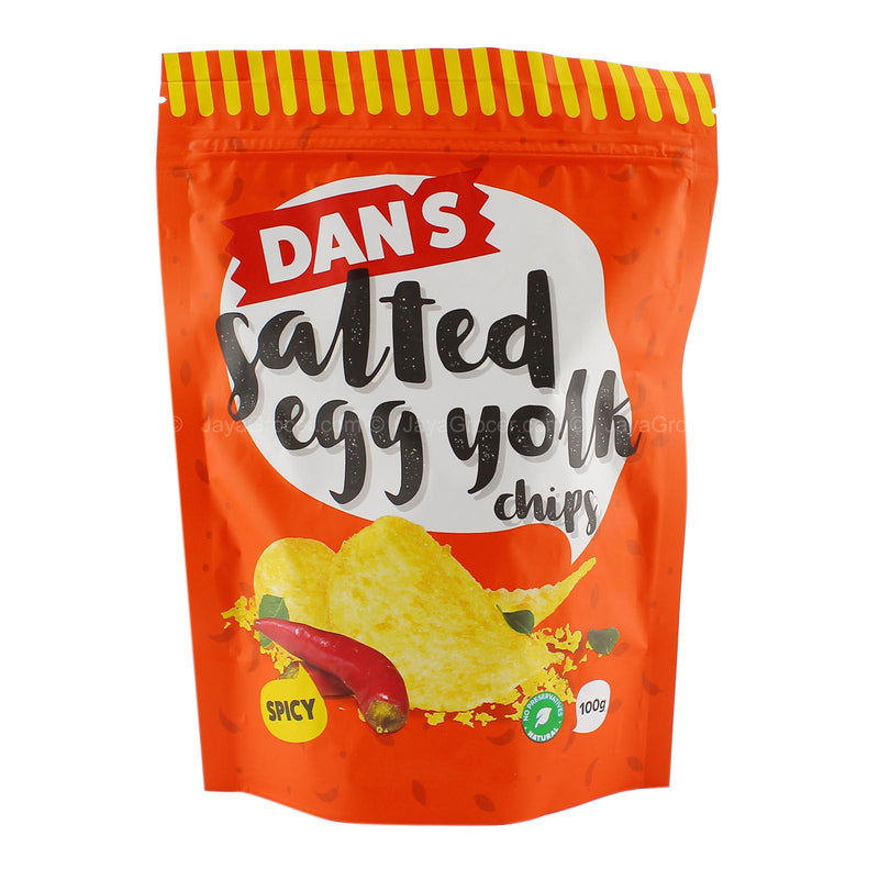 Dan’s Spicy Salted Egg Yolk Chips 100g