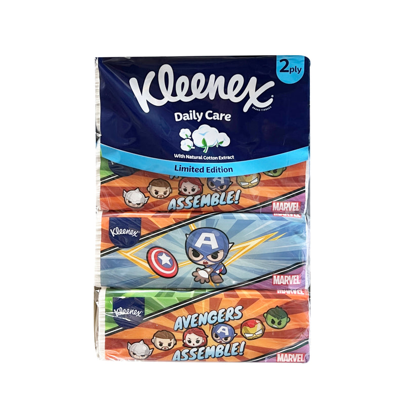 Kleenex Natural Clean Facial Tissues 160pcs x 4