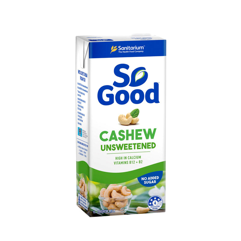 Sanitarium So Good Unsweetened Cashew Milk 1L