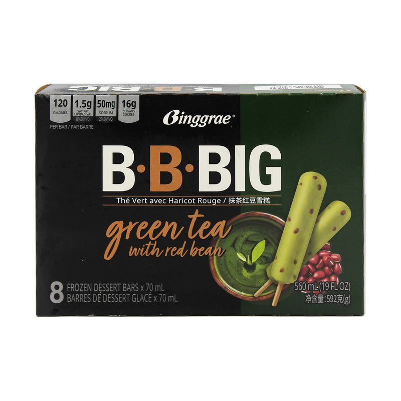 BINGGRAE B.B.BIG GREEN TEA 8X70ML