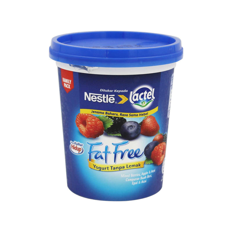 Lactel Fat Free Mixed Berries Yogurt 470g