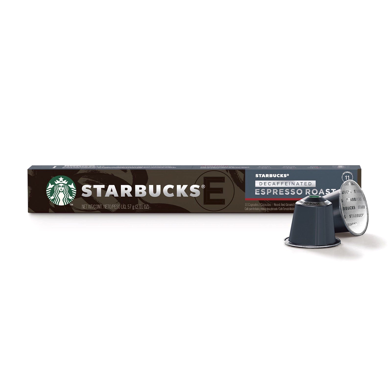 Starbucks by Nespresso Espresso Dark Roast Ground Coffee Capsules, 10  count, 2.01 oz - The Fresh Grocer