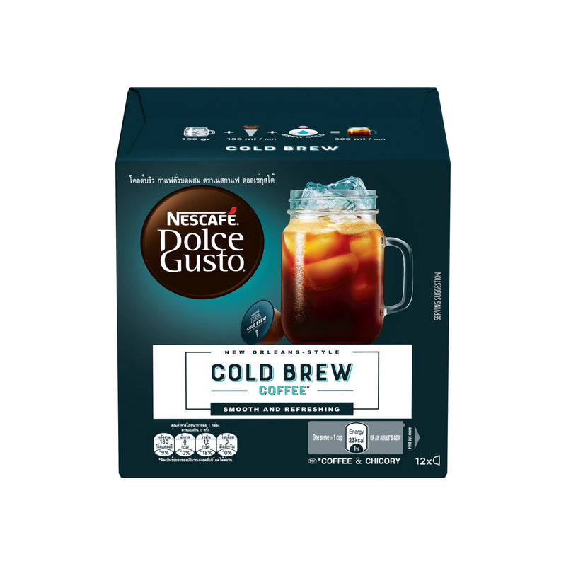 Nescafe Dolce Gusto Cold Brew Coffee Capsules 116.4g