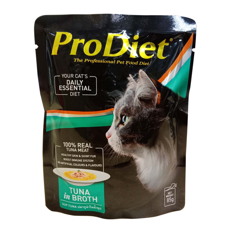 ProDiet Pouch Cat Food Tuna In Broth 85g