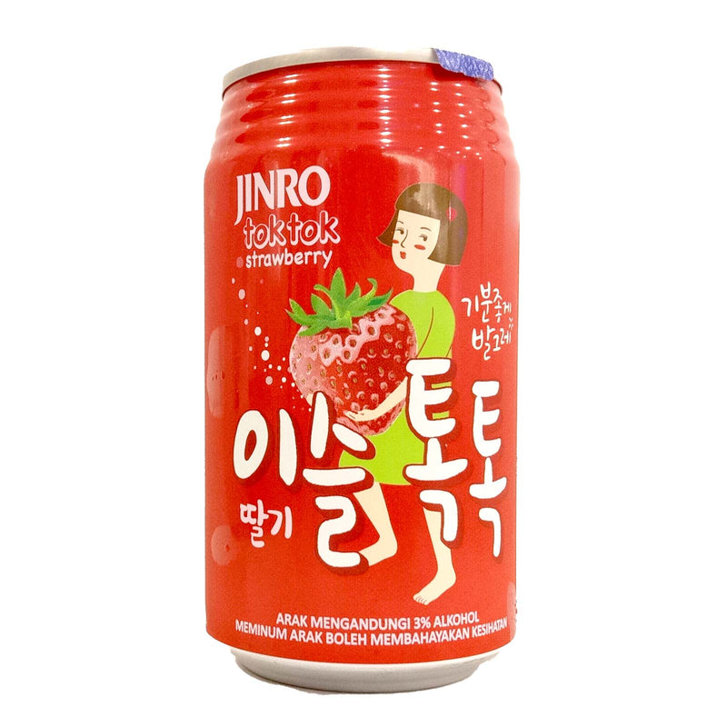 Jinro Tok Tok Strawberry 360ml