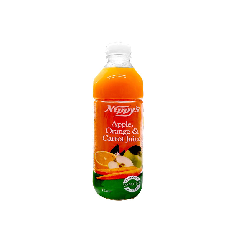 Nippys Cold Pressed Apple Orange and Carrot 1L