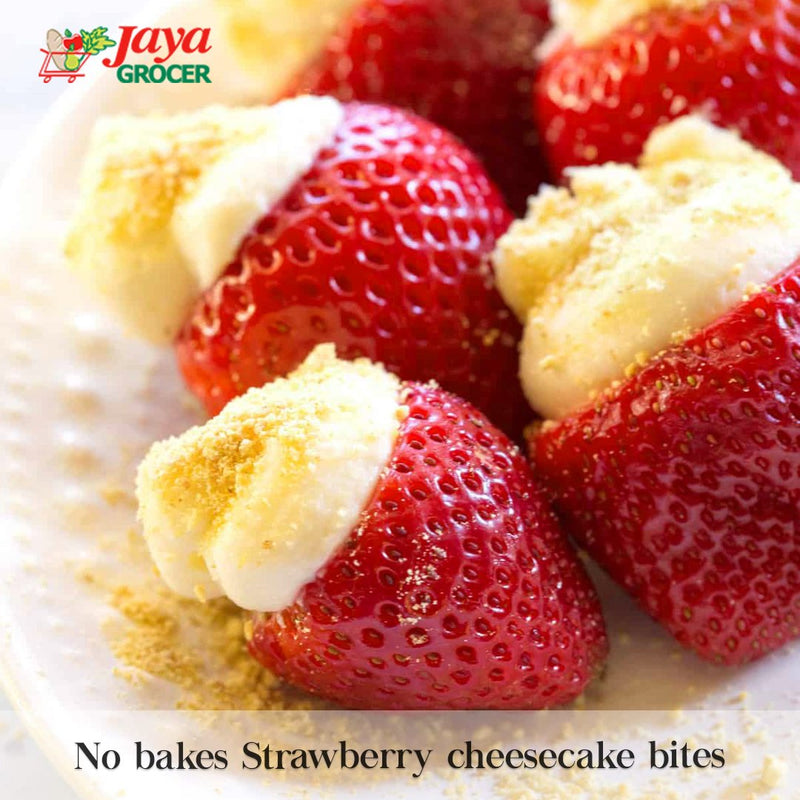 No Bake Strawberry Cheesecake Bites